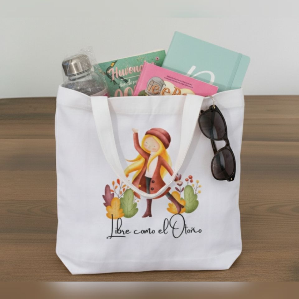 Totebag Libre como el Otoño