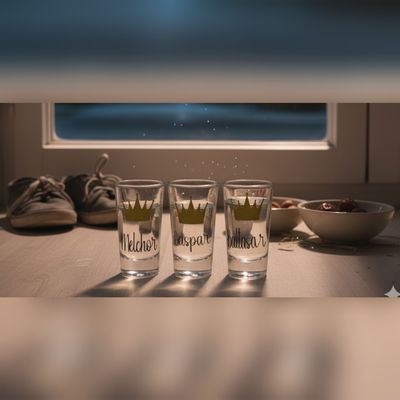 Vasos para los Reyes Magos