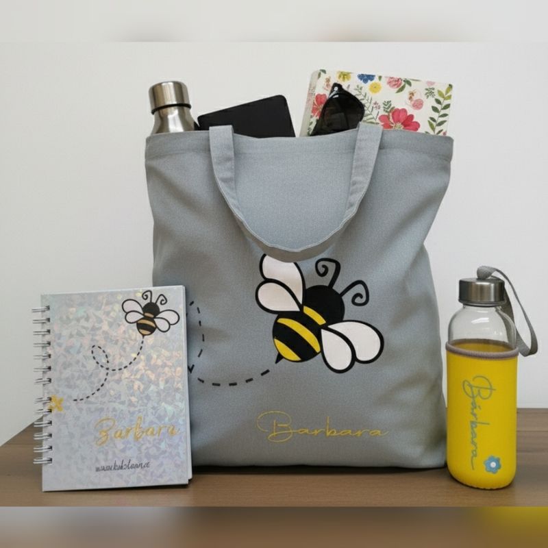 Pack Totebag personalizada Abeja
