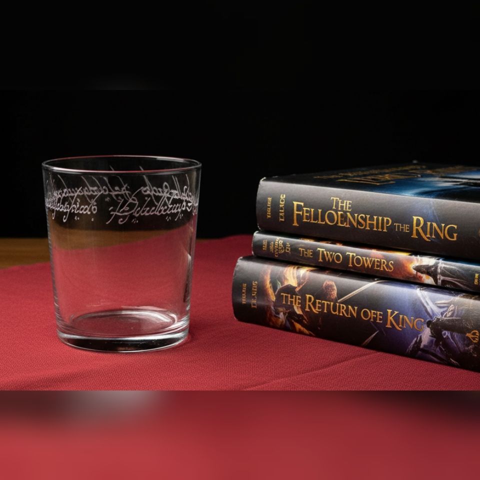 Vaso El Señor de los Anillos Vaso El Señor de los Anillos "El Anillo Único"