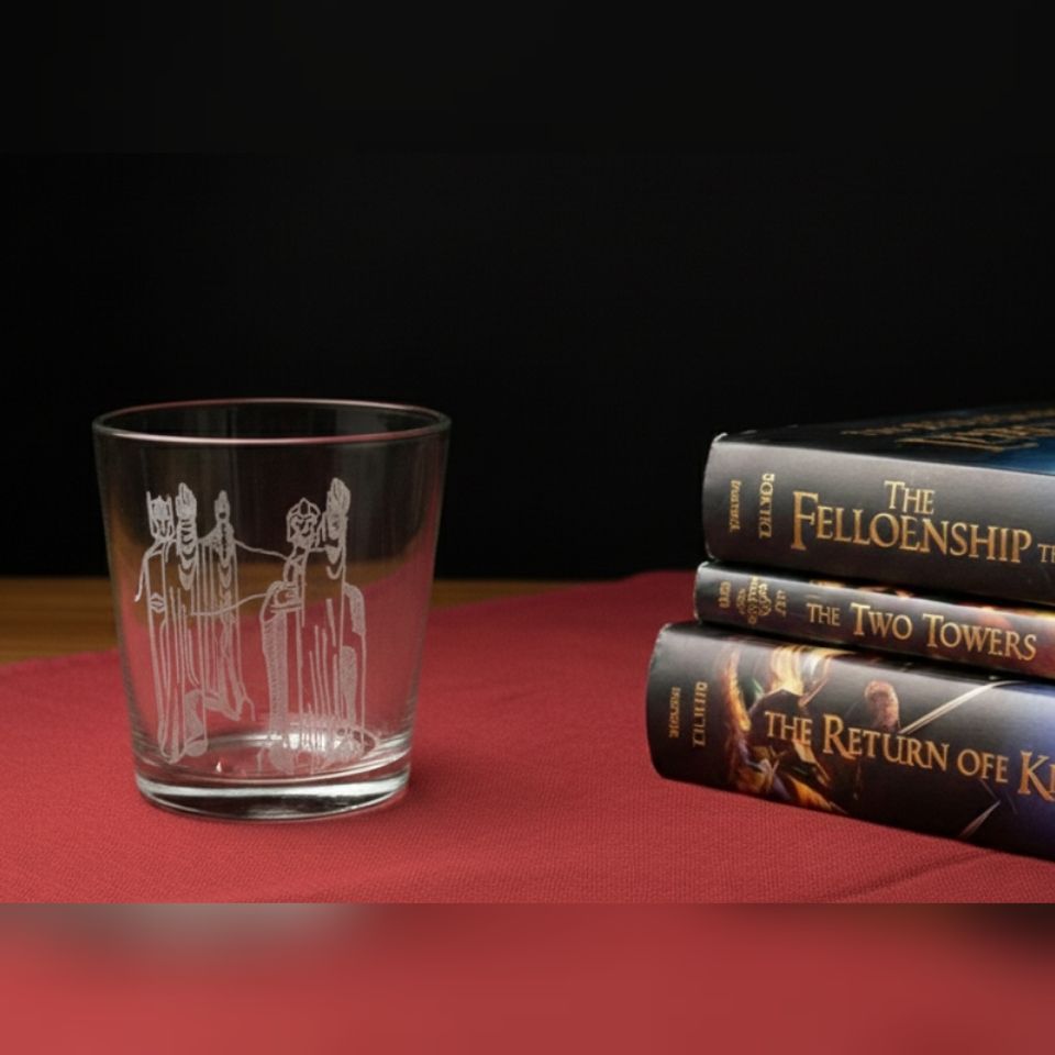 Vaso El Señor de los Anillos Vaso El Señor de los Anillos "Los Argonath"