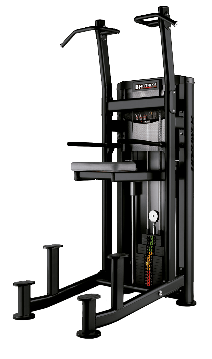BH Fitness TR Series Black Assisted chin and dip
