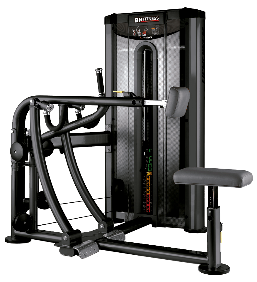 BH Fitness TR Series Black Seated row