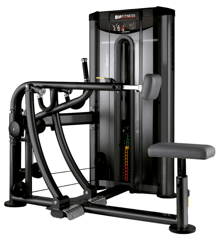 BH Fitness TR Series Black Seated row