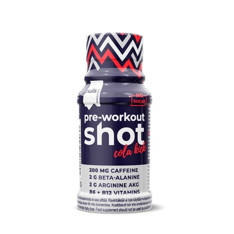 Puls Nutrition Pre Workout Shot Cola Kick Puls Nutrition Pre Workout Shot Cola Kick
