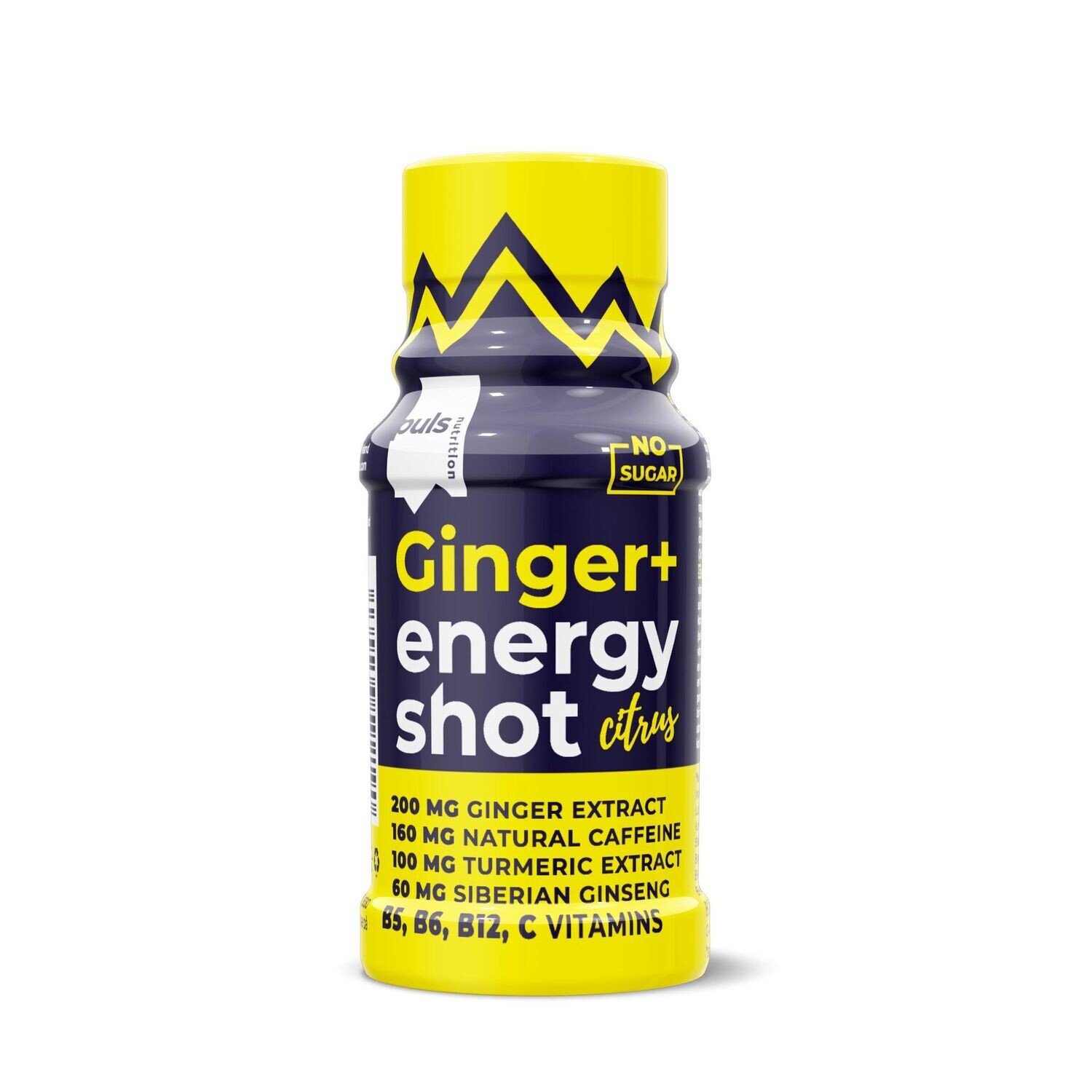 Puls Nutrition Ginger+ Energy Shot