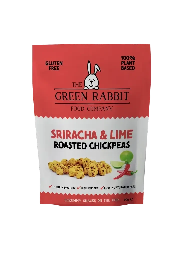Gebratener Kichererbsensnack mit Sriracha und Limette