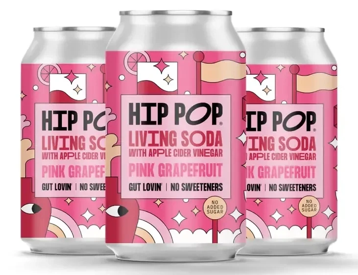 Pink Grapefruit - Präbiotische und probiotische Limonade