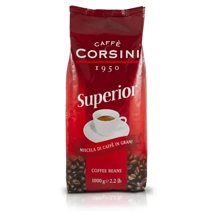 Corsini Hochwertige Kaffeebohnen | 1Kg-Packung Corsini Hochwertige Kaffeebohnen | 1Kg-Packung