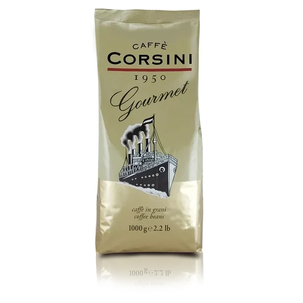 Corsini Kaffeebohnen | Gourmet | Packung mit 1000 Gramm Corsini Kaffeebohnen | Gourmet | Packung mit 1000 Gramm