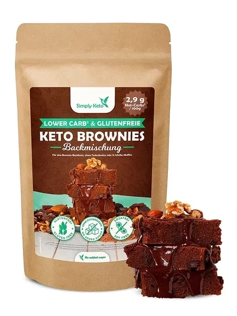Keto Brownie Backmischung