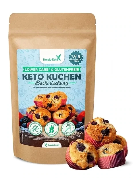 Simply Keto KUCHEN Backmischung Simply Keto KUCHEN Backmischung