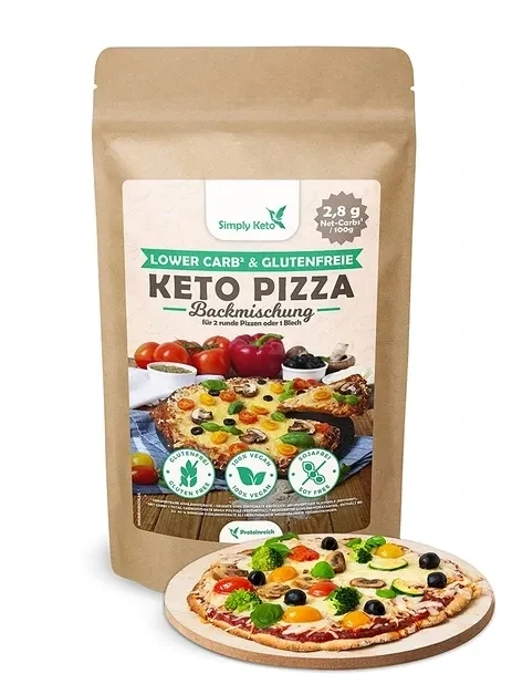 Simply Keto Pizza Backmischung