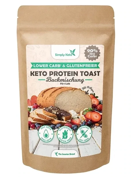 Simply Keto Protein Toast Backmischung Simply Keto Protein Toast Backmischung