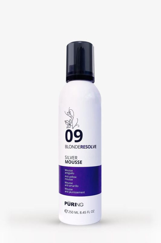 PURING- 09 BLONDERESOLVE SILVER MOUSSE PURING- 09 BLONDERESOLVE SILVER MOUSSE