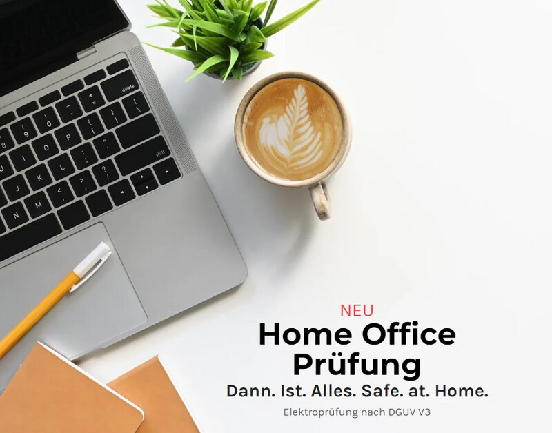 DGUV V3 Prüfung im Home Office DGUV V3 Prüfung im Home Office
