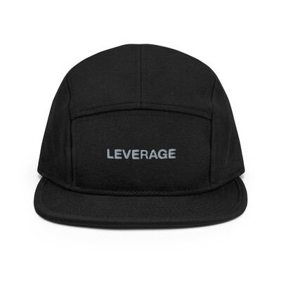 Leverage "BLACKOUT" 5 Panel Hat