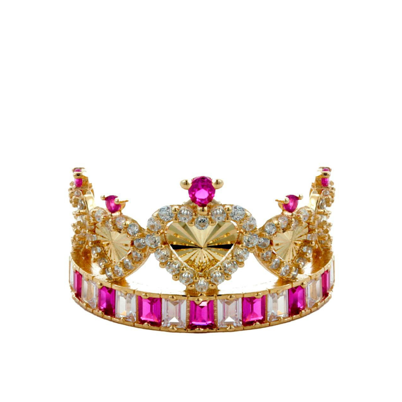 14kt Princess Bloom Ring