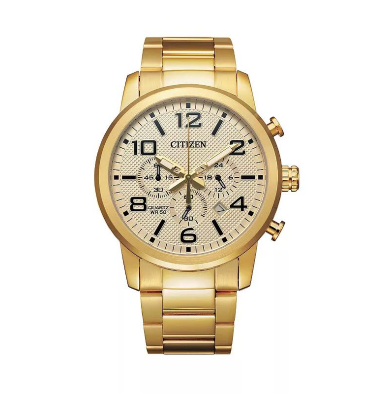 Citizen Men's Chronograph Quartz Watch –Timeless Elegance with Modern Chronograph Features