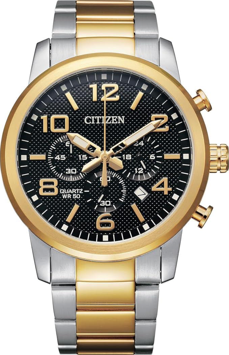 Citizen Men's Chronograph Quartz Watch – Timeless Elegance and Modern Functionality Citizen Men's Chronograph Quartz Watch – Timeless Elegance and Modern Functionality