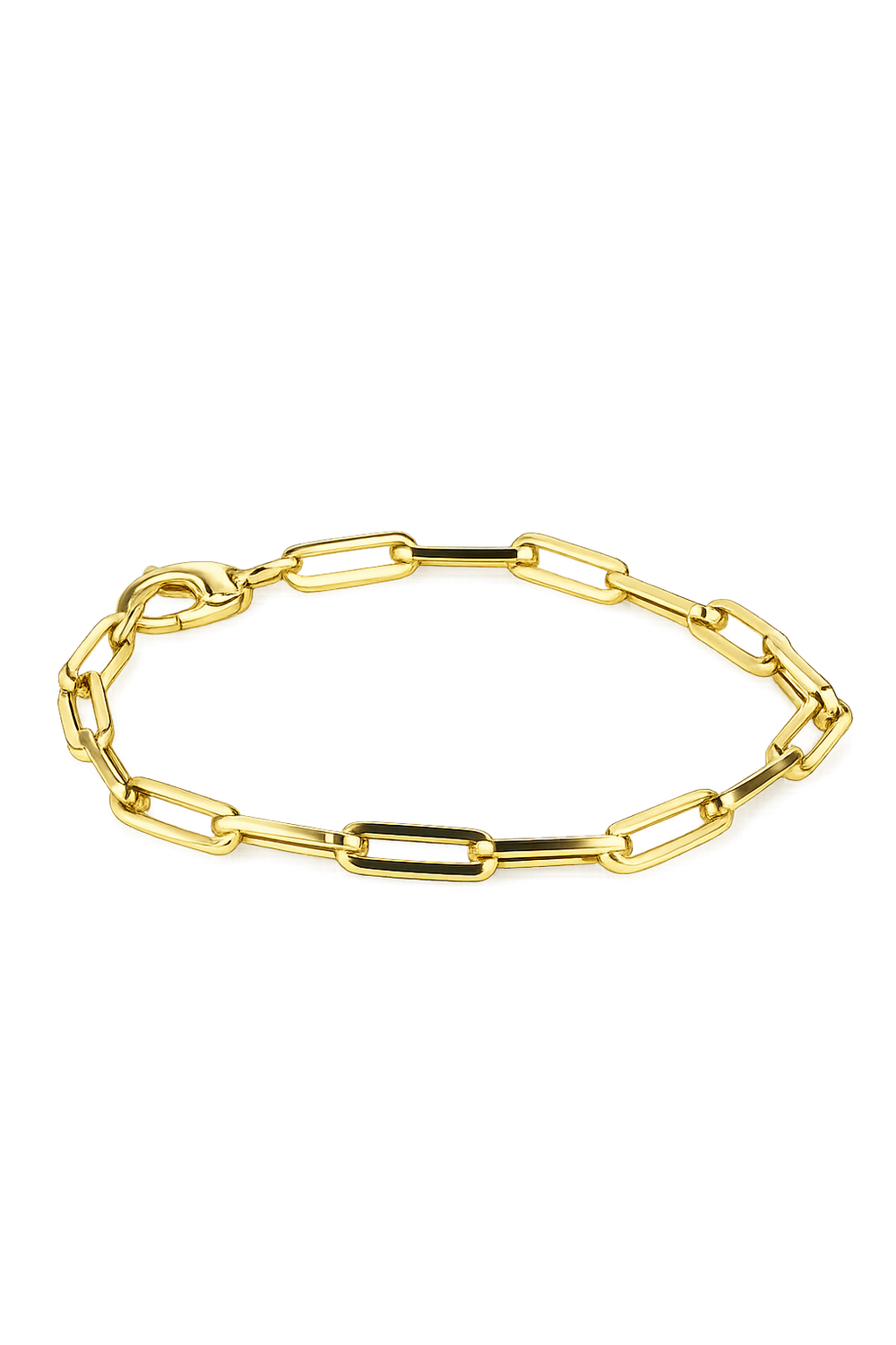 14K Yellow Gold High Polish Open Link Bracelet 14K Yellow Gold High Polish Open Link Bracelet