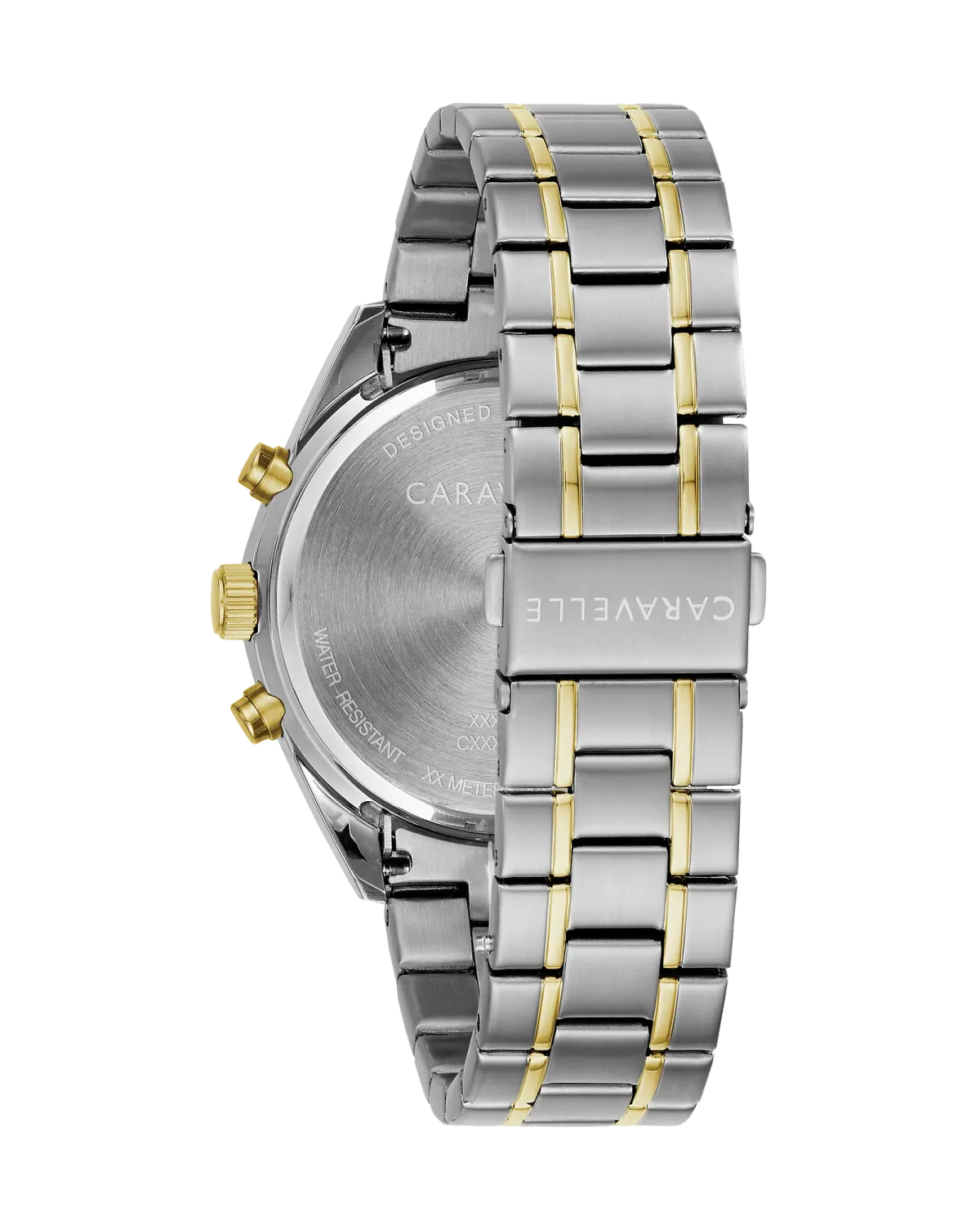 Caravelle Men's Two-Tone Chronograph Watch