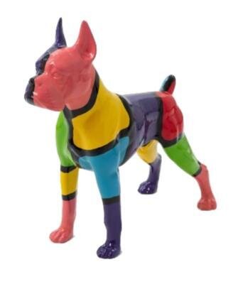 Statue en Résine Chien Boxer Puzzle - 110cm