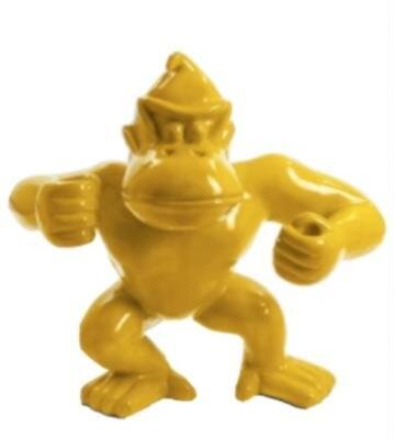 Statue en Résine Donkey Kong Jaune - 80cm