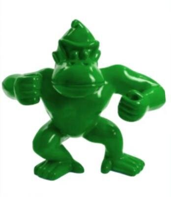 Statue en Résine Donkey Kong Vert - 80cm