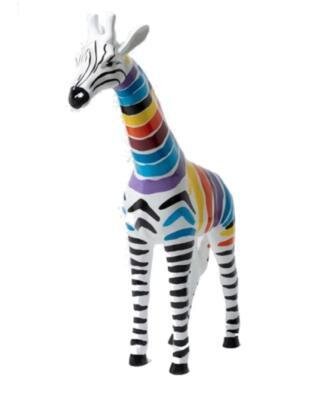 Statue Girafe en résine Zèbre Artistique - 110cm Statue Girafe en résine Zèbre Artistique - 110cm
