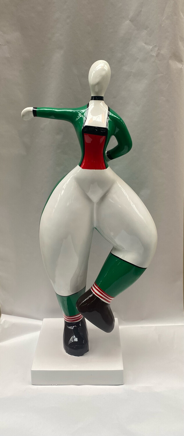 Sculpture danseuse design Bécassine - H 85cm