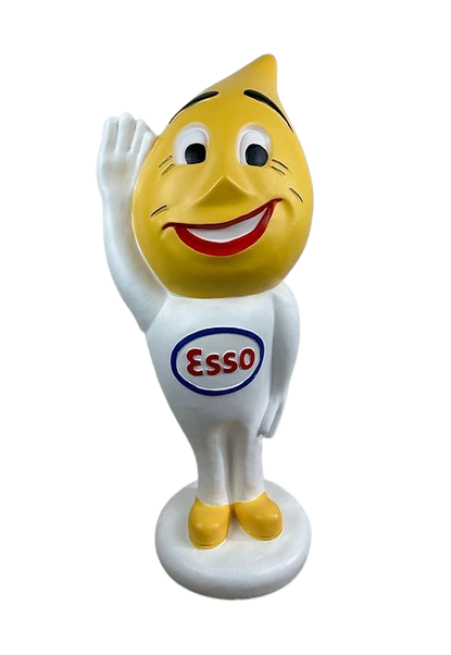 STATUE ESSO 85CM JAUNE