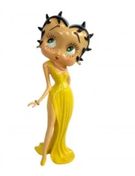 STATUE BETTY BOOP 40CM FENTE JAUNE