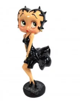 STATUE BETTY BOOP 35CM MONROE NOIR