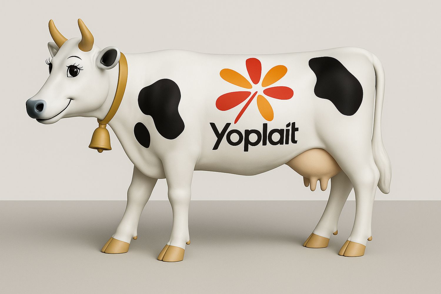 Statue Vache Yoplait 225cm