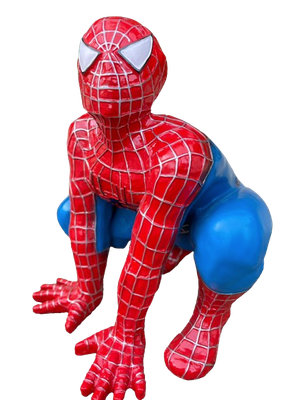 STATUE SPIDERMAN 60CM ROUGE