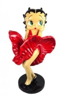 STATUE BETTY BOOP 90CM MARILYN ROUGE