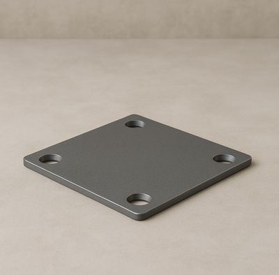 Platine de Fixation – Finition Acier