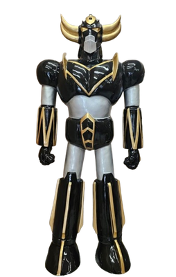 STATUE GOLDORAK 100CM NOIR OR