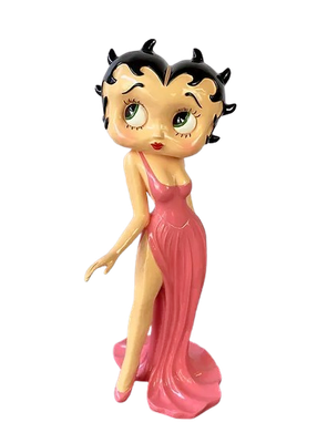 STATUE BETTY BOOP DANCEUSE 95CM ROSE