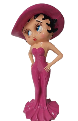 STATUE BETTY BOOP DANCEUSE 95CM ROSE BIS STATUE BETTY BOOP DANCEUSE 95CM ROSE BIS