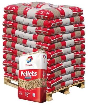 Granulés Total Pellet Premium – Palette de 66 sacs (990kg)