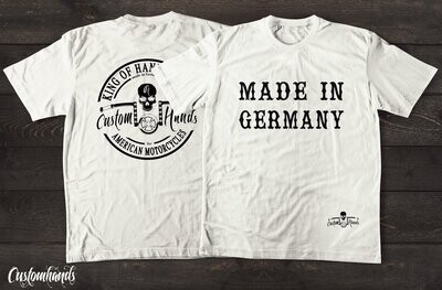 Customhands T-Shirt Motiv: Made in Germany / Customhands Logo