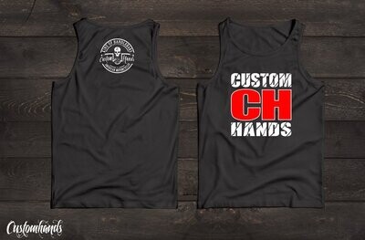 Customhands Tank-Shirt Motiv: Customhands Logos.