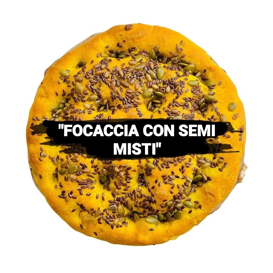 Focaccia Con Semi Misti