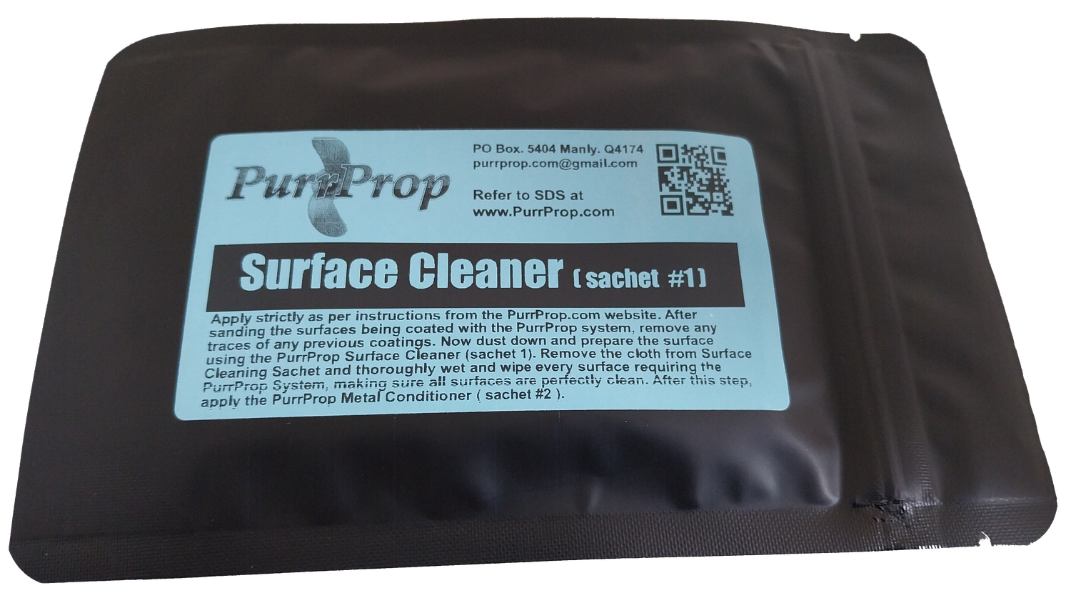 PurrProp Surface Cleaner Sachet #1 - (box of 10)