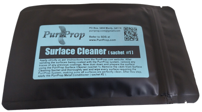 PurrProp Surface Cleaner Sachet #1 - (box of 10)