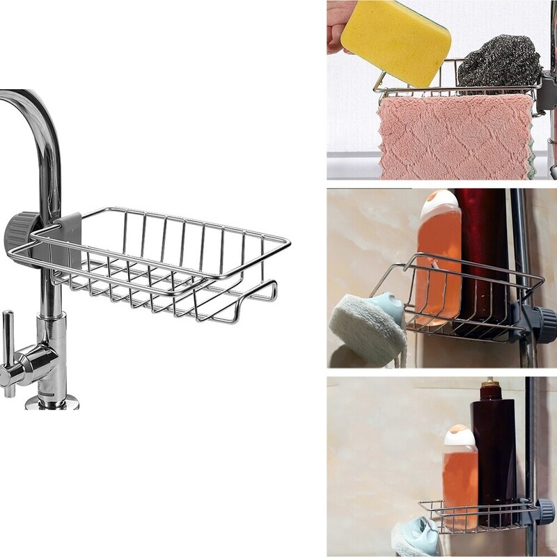 Stainless Steel Faucet Rack