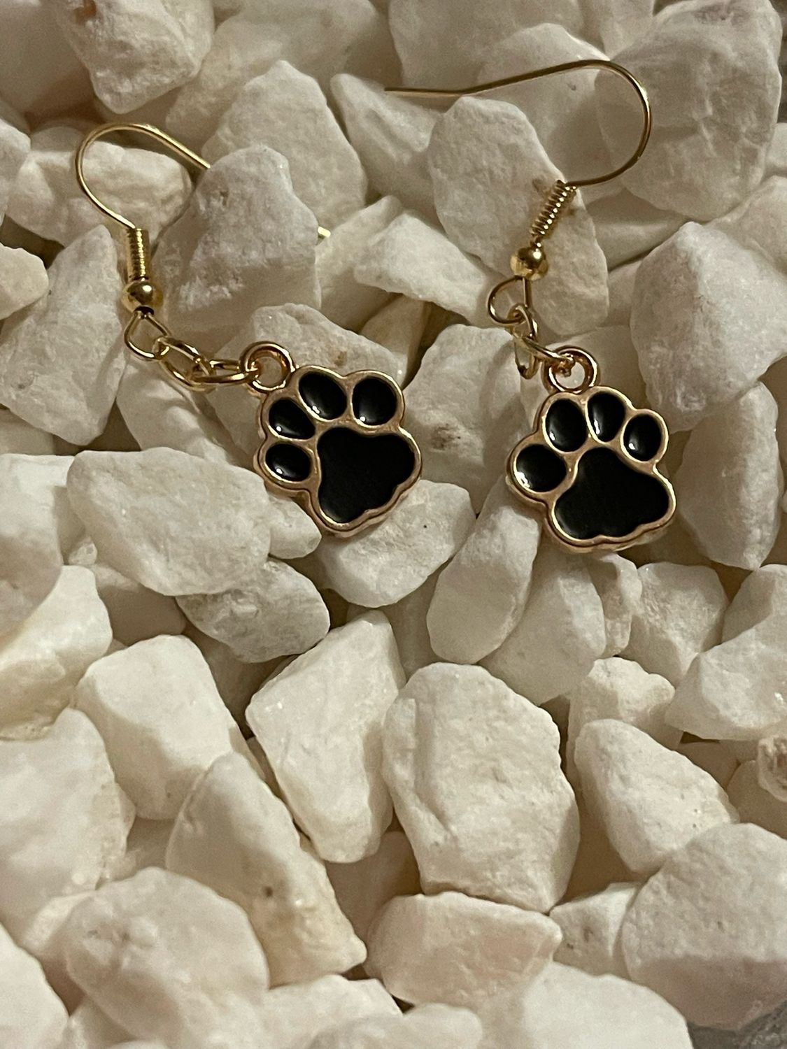 Dog Paw Earrings