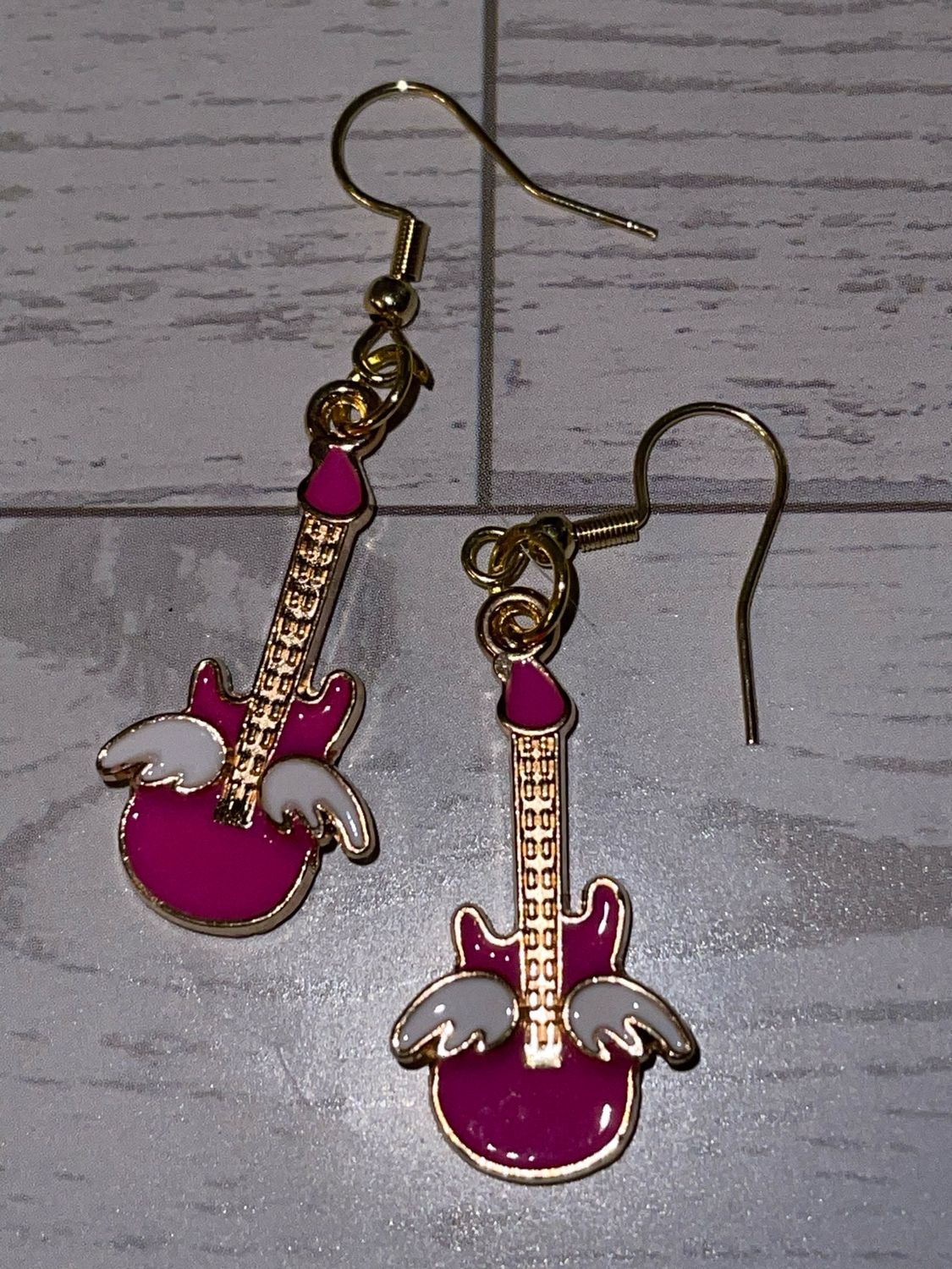 Guitar Earrings